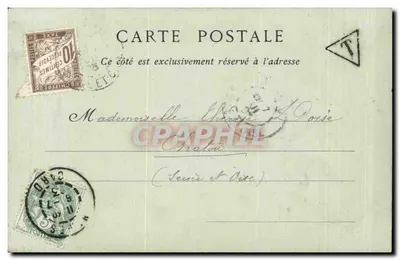 Nîmes — Świątynia Diany — Collections ND. Fot. n°14 — Rewers