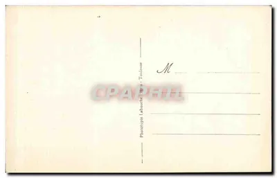 Pyrénées Centrales — Widok na góry Maudite, Pogets i Peyroulenc na zachodzie — Fototypia Labouche Toulouse — Rewers