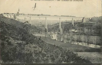 Le Cantal pittoresque — Viaduc du Ribeyres — éditeur : P. G. M. de Murillas