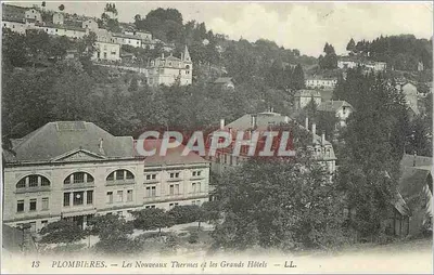 Plombières — Os Novos Termas e os Grandes Hotéis — LL.