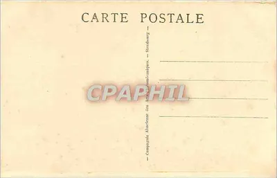 Katedra w Strasburgu — Astronomiczny Zegar — Compagnie Alsacienne des Arts Historiques, n°12 — Rewers