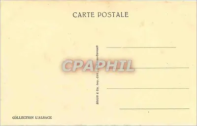 Obernai — Vista Geral — Coleção L'Alsace — Verso