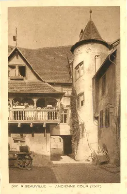 Ribeauvillé — Antiga Cour (1567) — série 587