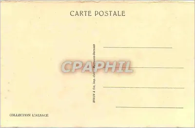 Ribeauvillé — Antiga Cour (1567) — série 587 — Verso