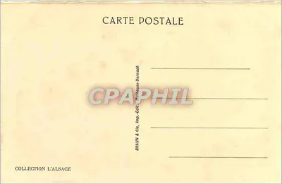 Ribeauvillé — Castelo de São Ulrico — editor Braun & Cie, Dornach — Verso