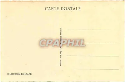 Widok z zamku Haut-Ribeaupierre na Haut-Kœnigsbourg — Kolekcja L'Alsace — nr 2239 c — Rewers