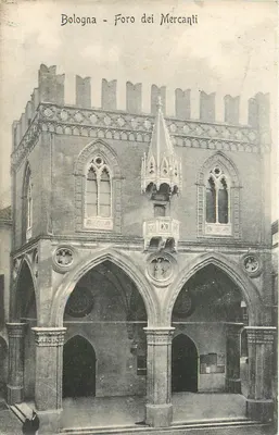 Bologna - Foro dei Mercanti — editor « Al Trust delle cartoline »