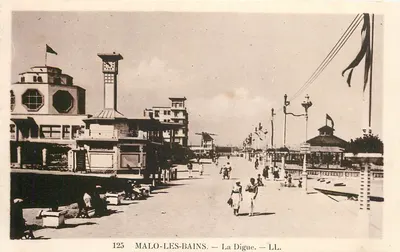 Malo-les-Bains — A Dique — LL. — n° 125
