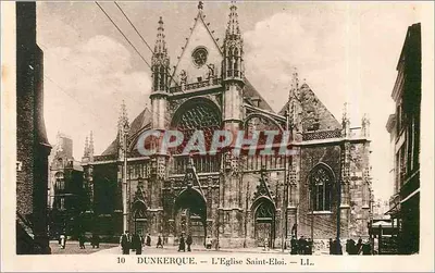Dunkerque — A Igreja de São Elói — LL.