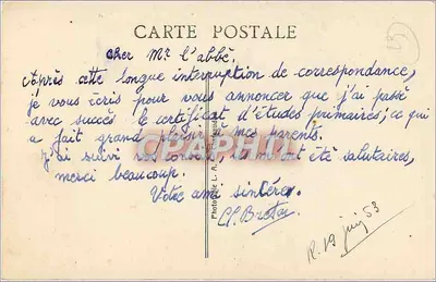 Châteaudun — Kościół św. Waleryna — Fotografia L. A. Châteaudun — Rewers