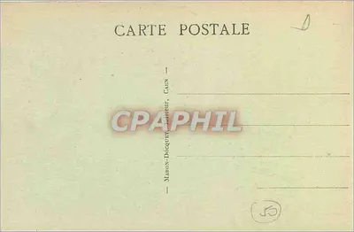 Caen — Muzeum Antyków. Fasada z XV wieku — Maron-Docquet, Caen — Rewers