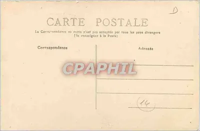 CAEN — Ogólny widok, południowy bok — Wydanie R.P. nr 74 — Rewers