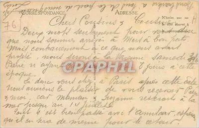 Le Tréport — Ogólny widok — LL — Rewers