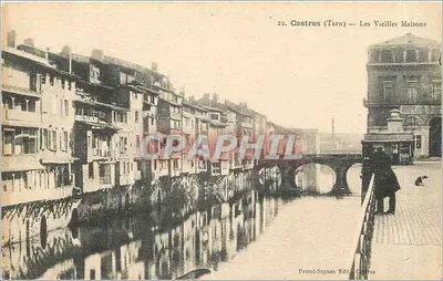Castres (Tarn) — As Velhas Casas — Perrot-Sagnes Editores
