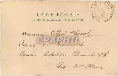 Most Montier — Thiers — B.F. Paris, n° 23 — Rewers