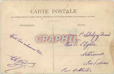 Boulogne-sur-Mer - Quai Chanzy — widok portu z liniami kolejowymi — wydawca Stecoeneid, n°50 — Rewers