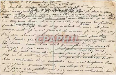 Le Mans — Stacja tramwajowa paryskiej linii — Wydawca L. Baudouin, nr 90 — Rewers