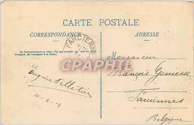 Le Creusot em 1782 — vista industrial — J. Lomhared, editor, Photo-Club do Creusot, n°1 — Verso