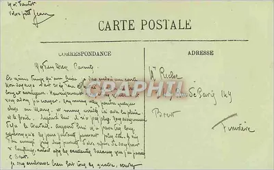 La Flèche — Widoki z Loir — LL. n°24 — Rewers