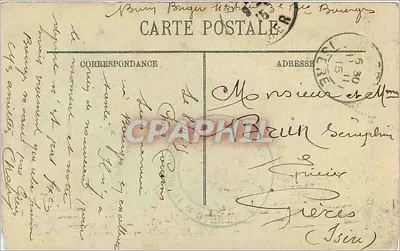 Bourges — La Rue Mirbeau — LL. — Verso