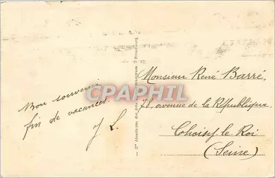 Royan — Wielka Conche i Kasyno — Sezon wiosenny i letni — wydawca C. Anacharsis des Arts Photographiques, n° 325 — Rewers