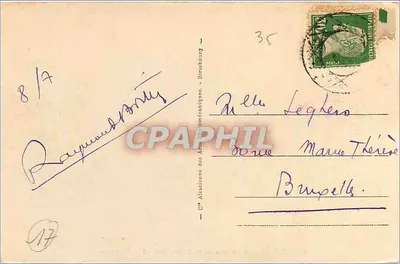 Royan - Wysokie skały Grande Côte i Kasyno — LL — Rewers