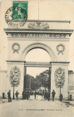 Rochefort-sur-Mer — Brama Arsenalu — C. 37 bis