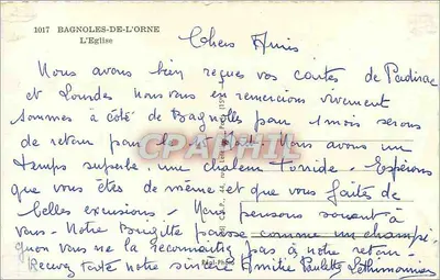 Bagnolles-de-l'Orne — L'Église — Cap — Verso