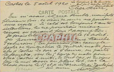Castres — Le Sidobre — La Peyro Clabado — J. Biattes, édit. Castres — Rewers