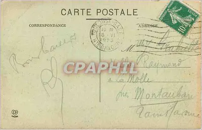 Cauterets - Vista geral de Maubourat e La Raillière — Fot. Labouche Fr. - Toulouse — Verso
