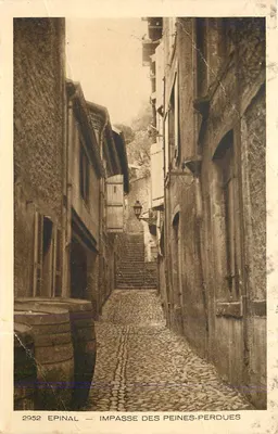 Epinal — Impasse das Penas Perdidas — Editor: Edil. Braïn & Cie, Dornach