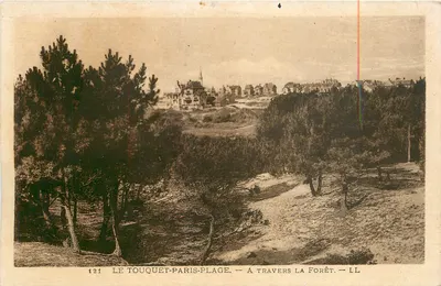 Le Touquet-Paris-Plage — Através da floresta — LL