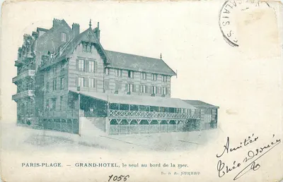 Paris-Plage — Grand-Hôtel, o único na beira do mar — L. & A. STREET, n°1056