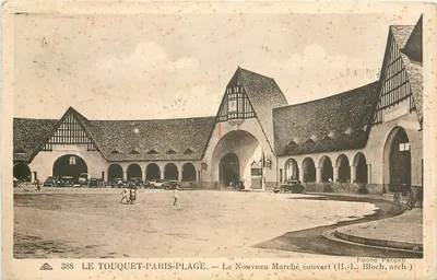 Le Touquet-Paris-Plage — O Novo Mercado Coberto — Foto H.-L. Bloch, arq.