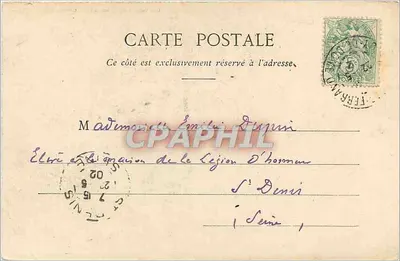 Clermont-Ferrand — Rue des Gras — Lib. Bougé-Héan, 21, rue de l'Écu — Rewers