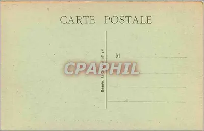 Saint-Nectaire — Katedra (zabytek) i skała Châteauneuf — Ideal — Rewers