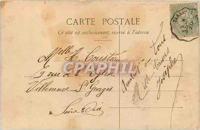St-Nectaire - A Estação Termal — Lib. Boug4-Ital, 21, Rue de l'Écu, Clermont-Ferrand — Verso