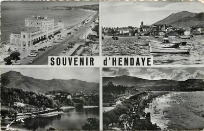 Hendaye — Lembrete de Hendaye — editor D. Billère, n° 283