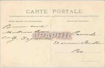 Compiègne — Iglesia de San Jacobo — Edición Nouvelles Galeries n°13 — Reverso