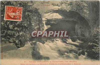 Fontaine intermitente de Fontestonnes, perto de Bélesta — L. Allinge — n°87