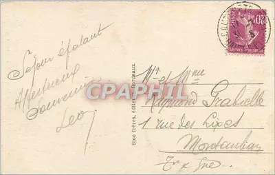 Trasa Pierrefitte do Cauterets — Le Lymacon — Bloo frères, wydawcy, Bordeaux, n°56 — Rewers