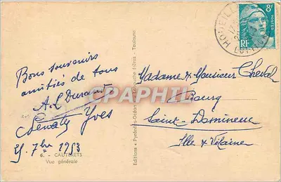 Saint-Dominique — Ogólny widok — Wydawnictwo Labaruche frères, Toulouse — Rewers