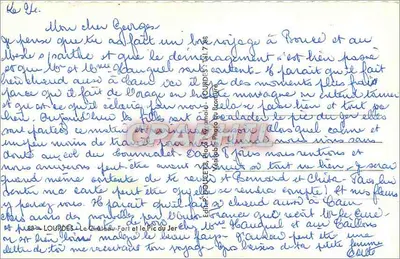Zamek w Broue — widok panoramiczny — Wydawca: Éditeur Bouteau, nr 786 — Rewers