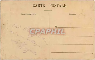 Paray-le-Monial - Enclos dos Capelãos - Grupo da Aparição — J. Bonamy, editor, Poitiers - n° 240 — Verso