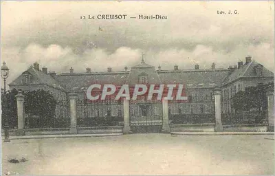 Le Creusot — Hôtel-Dieu — Édit. J.G.