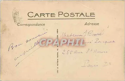 Le Touquet-Paris-Plage — Wioska Szwajcarska — P. Steur, nr 57 — Rewers