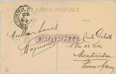 Perpignan - Estátua 'La Musique' - Raymond Sudre — Verso