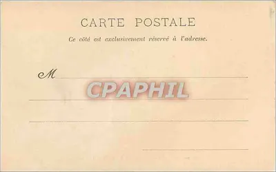 Cauterets — A Esplanada dos Eufs — O Casino — Imp. Royer e Cie, Nancy, n° 104 — Verso