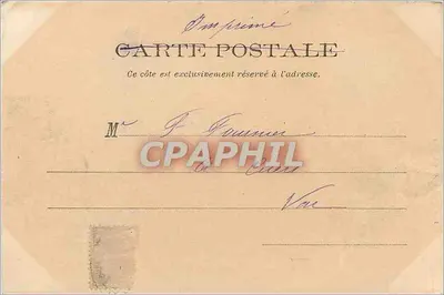 Le Mans — Katedra (Rosace z XV wieku) — Wydawca C. Benache — Rewers