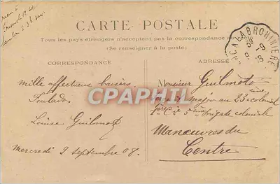 Paris - Place de la Bastille — Coluna da Bastilha com estátua da Liberdade — editor desconhecido — Verso